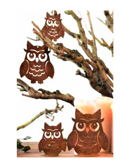 Edelrostfiguren Tiere Dekoartikel lieblich 