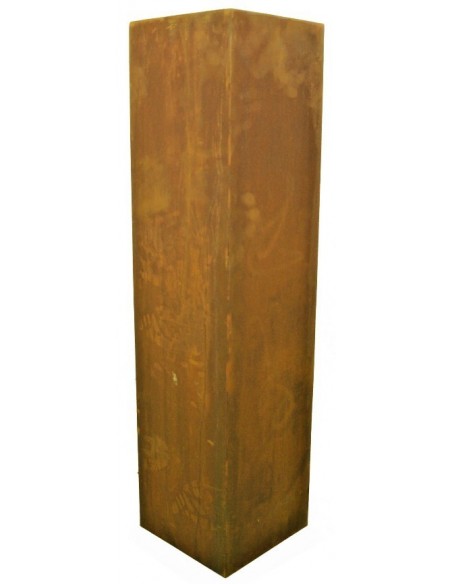 Dekoartikel Edelrost Säule z. B. als Podest einsetzbar 