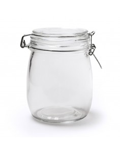 Einmachglas mit Bügelverschluss Höhe 14cm
