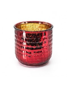 Deko Vase aus Glas für Weihnachtsdeko