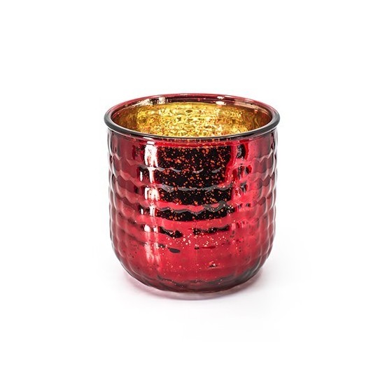 Deko Vase aus Glas für Weihnachtsdeko