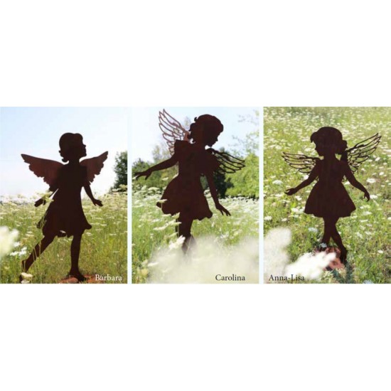 Edelrost Gartenengel XXL Übersicht