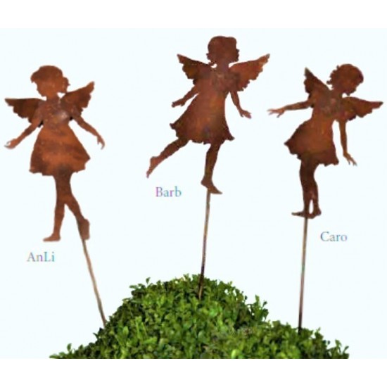 Gartenengel "Barbara" als Gartenstecker - Stimmungsbild