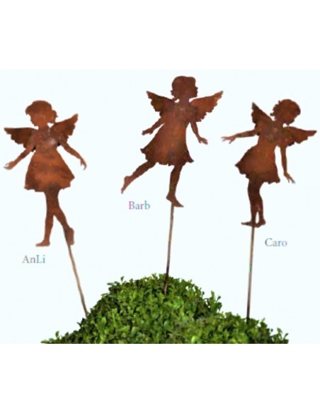 Gartenengel "Barbara" als Gartenstecker - Stimmungsbild