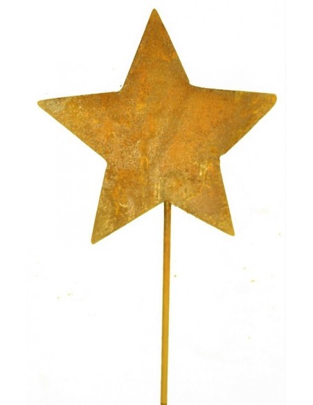 Sternstecker geschlossen symmetrisch - Breite 18 cm mit Stab 50 cm