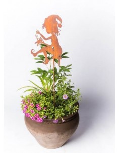 Zwergenkind auf Stab höhe 80cm