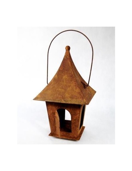Vogelhaus spitzes Dach mit Tür Vogelhaus spitzes Dach mit Tür