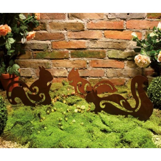 Eichhörnchen Ornament 2 hoher Schwanz