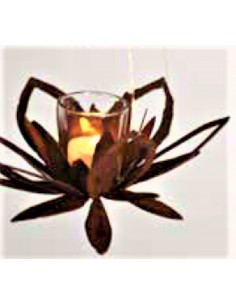 Blüte Claire Durchmesser 27 cm aus Edelrost 2