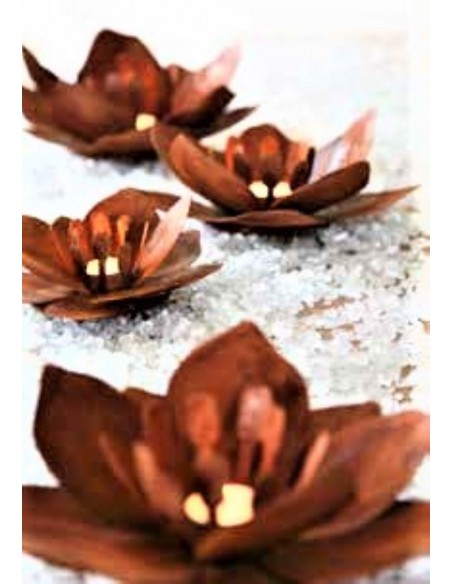 Blume Fleur aus Rost-Metall - Edelrost Blüte, Metall-Blume, Blumendeko, Gartendeko Rost, Rost Deko