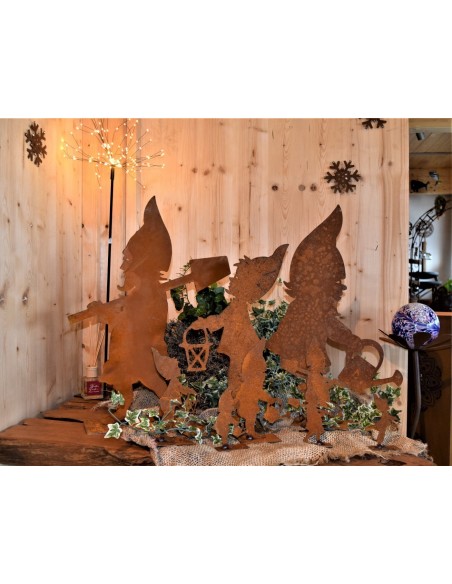 Edelrost Gartenzwerge Stimmungsbild- Deutschland Gartenzwerg, Gartenzwerg modern, Gartenzwerg Design, Gartenzwerg kaufen