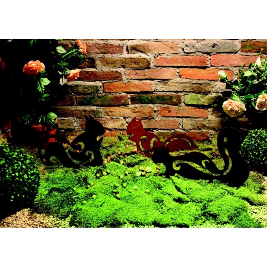 Eichhörnchen Ornament 3 gerundeter Schwanz