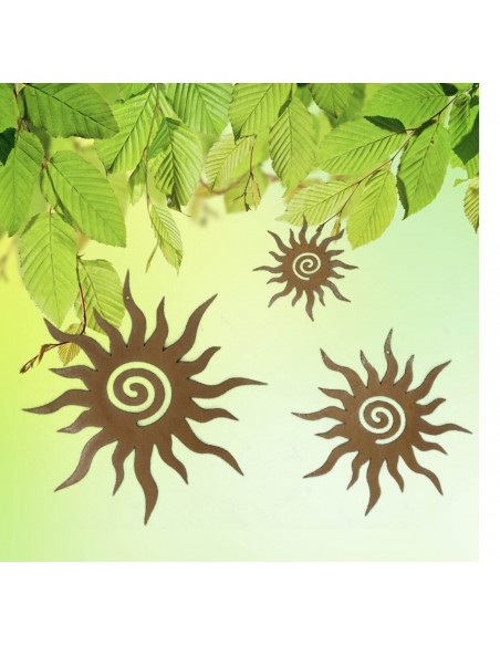 Deko Sonne "Mittel" zum Aufhängen als Osterschmuck , Sonne aus Metall für Osterdekoration  Deko Sonne "Mittel" zum Aufhängen als Osterschmuck , Sonne aus Metall für Osterdekoration