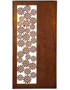 Deko Paravent "Daisy" mit Goldpunkten - Höhe 200 cm