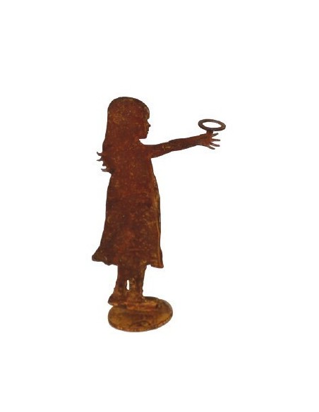 Deko Blumenkind "Sophia"  inklusive Reagenzglas, für Blumen Deko auf der Fensterbank