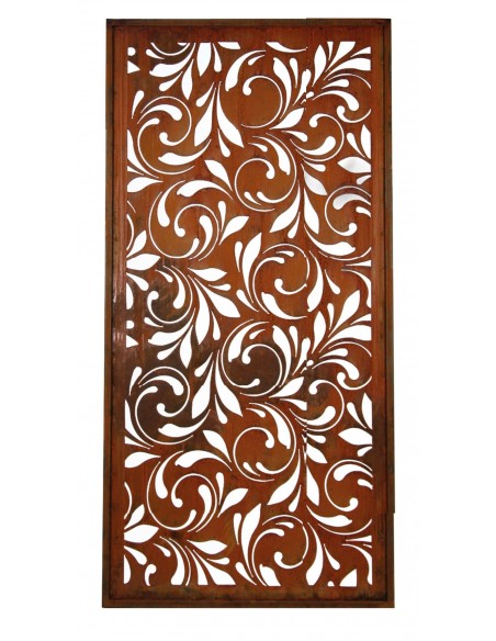 Trenwand aus Metall als Barock deko für den Garten