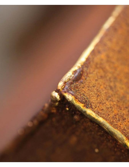 Deko Säule mit Goldrand- Höhe 100 cm