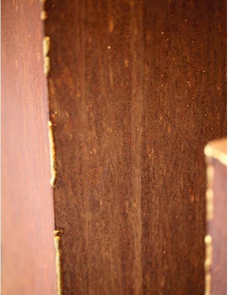 Deko Säule mit Goldrand- Höhe 100 cm