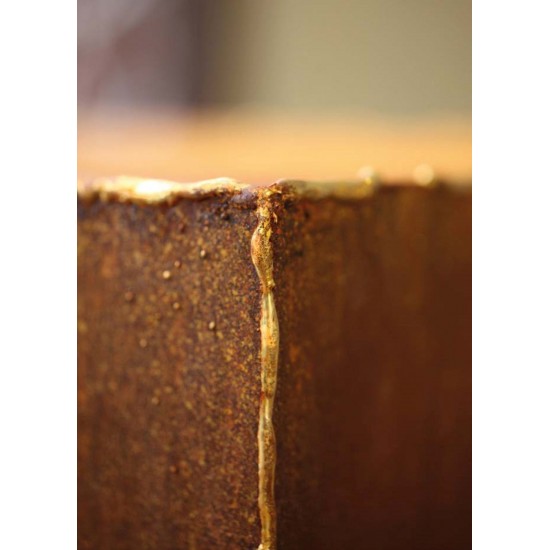 Deko Säule mit Goldrand- Höhe 100 cm