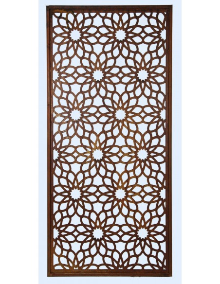 Sichtschutzwand mit Blumemuster Sichtschutzwand mit Blumemuster