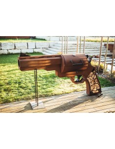 Grillstelle Pistole Höhe 110 cm  2