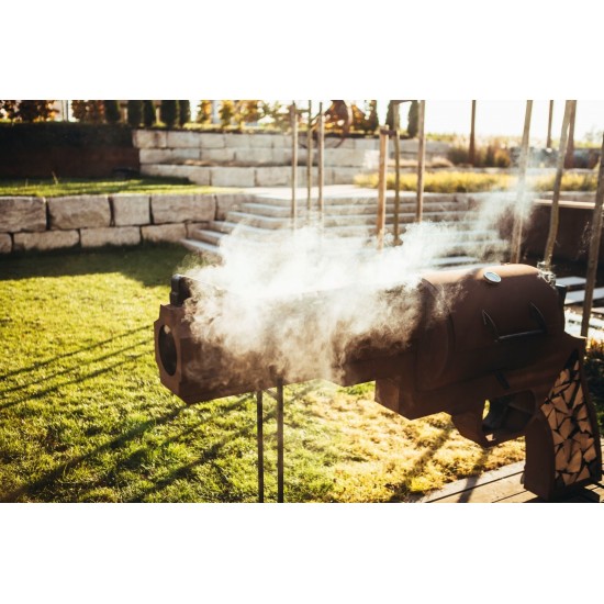 Grillstelle Pistole Höhe 110 cm 