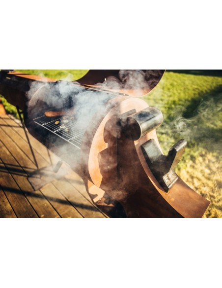 Grillstelle Pistole Höhe 110 cm 