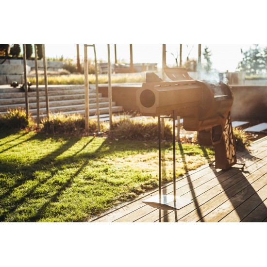 Grillstelle Pistole Höhe 110 cm 