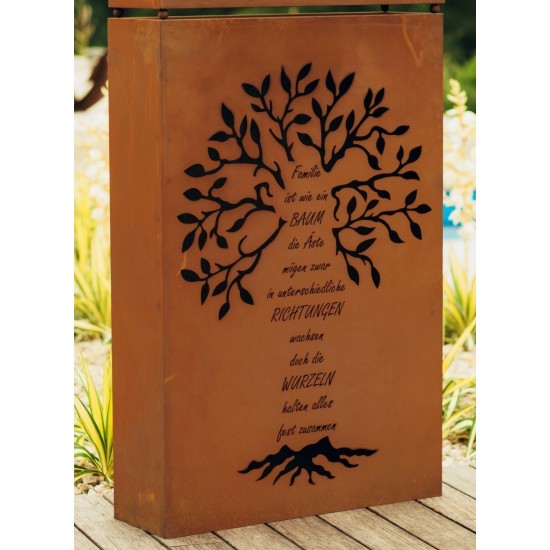 Säule "Familie" Höhe 145 cm - Deko für die Familie