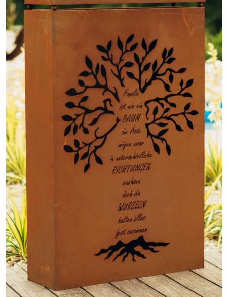 Säule "Familie" Höhe 145 cm - Deko für die Familie