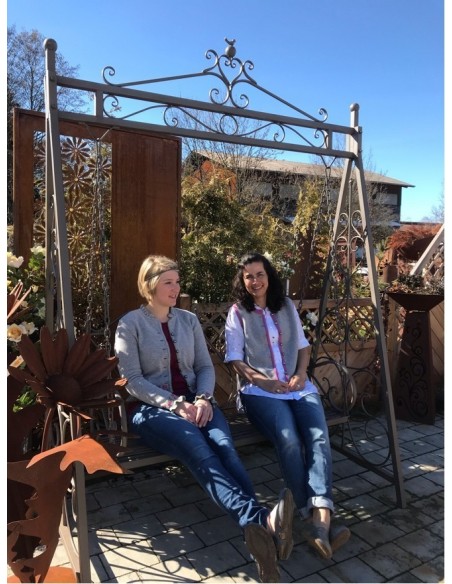 Metall Hollywoodschaukel 2-Sitzer stabil Metall Hollywoodschaukel 2-Sitzer stabil