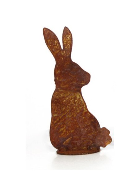 niedlicher Deko Osterhase für Gartendeko