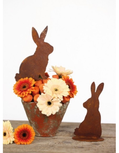 niedlicher Osterhase für Gartendko