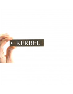 Kräuterschild Kerbel aus Metall zum selber machen