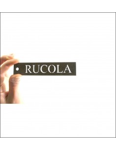 Kräuterschild Rucola Pflanzschilder für den Garten