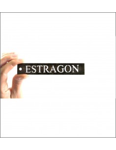 Kräuterschild Estragon Kräuterschilder aus Metall zum selber machen