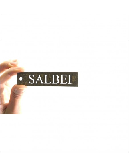 Kräuterschild Salbei Pflanzschilder zum selber machen und gestalten für Kräutergarten