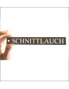 Kräuterschild Schnittlauch