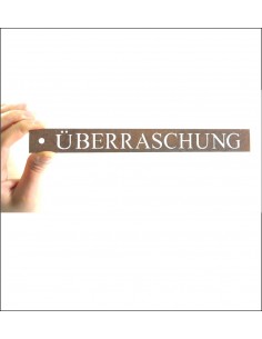Kräuterschild Überraschung Kräuterschilder aus Metall zum basteln und dekorieren
