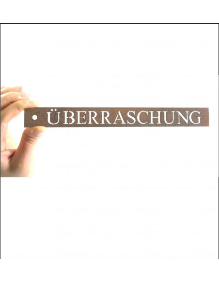 Kräuterschild Überraschung Kräuterschilder aus Metall zum basteln und dekorieren Kräuterschild Überraschung Kräuterschilder aus Metall zum basteln und dekorieren