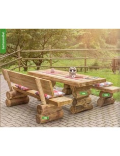 Sitzgarnitur Bayern - Bank ohne Rückenlehne