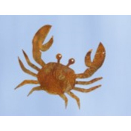 Minikrabbe groß zum Hängen Breite 15 cm - Maritime Deko für den Sommer