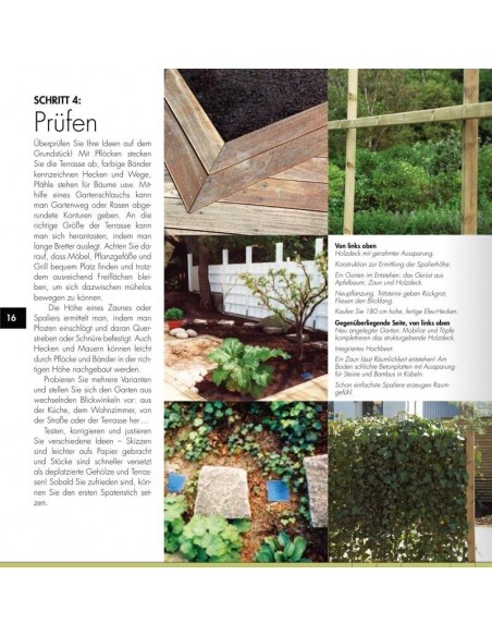 707 Ideen für den Garten - Gestaltungen und Accesoires