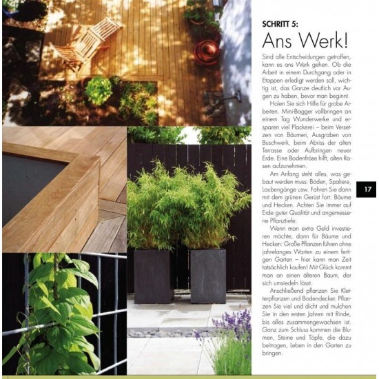 707 Ideen für den Garten - Gestaltungen und Accesoires