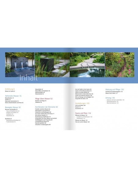 Wasser im Garten - Praxis von Minibrunnen bis Naturpool 