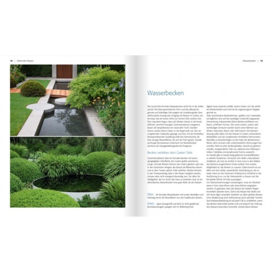 Wasser im Garten - Praxis von Minibrunnen bis Naturpool 