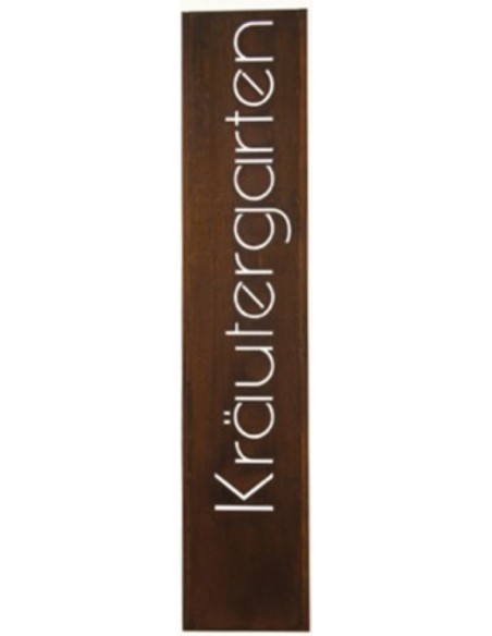 Deko Stele mit Spruch "Kräutergarten"  - Dekorationen für den Garten - Säulen und Stelen Deko Stele mit Spruch "Kräutergarten"  - Dekorationen für den Garten - Säulen und Stelen