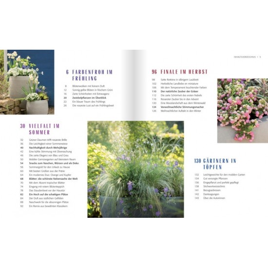 Der mobile Garten - Konzepte für große Pflanzgefäße