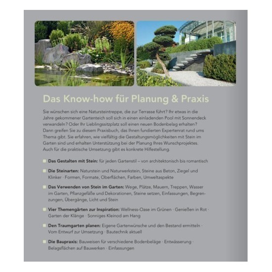  Gartengestaltung mit Stein - Das Praxisbuch 