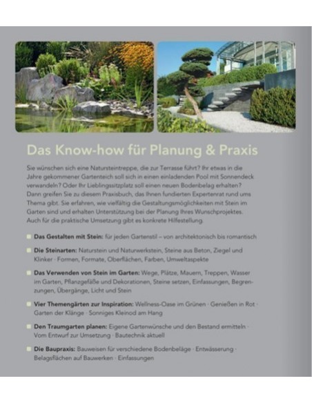  Gartengestaltung mit Stein - Das Praxisbuch 